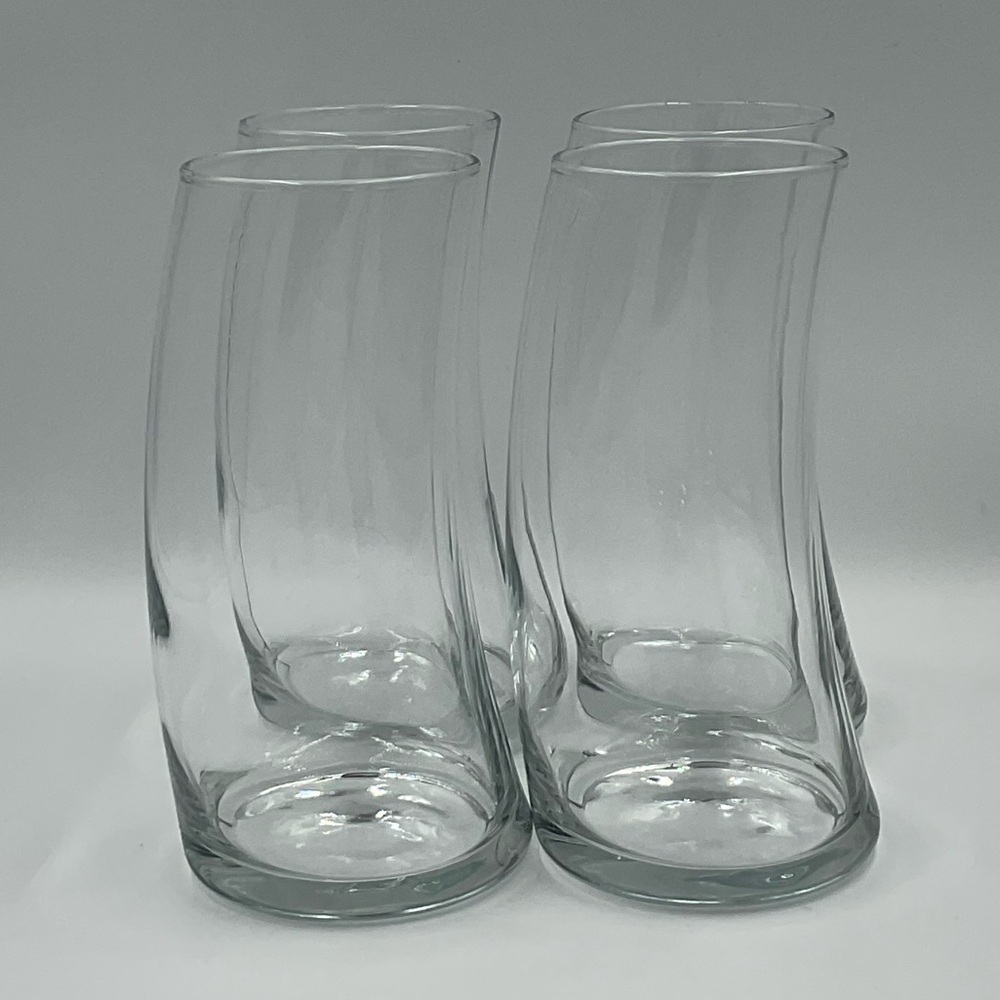 Libbey Bravura Clear Drinking Glasses-Set of 4